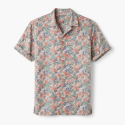 Men's Floral Short Sleeve Shirt
