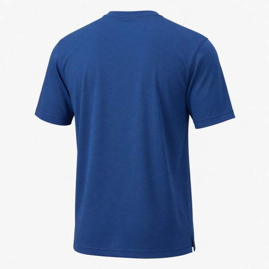 Men's Training Short Sleeve T-Shirt Blue