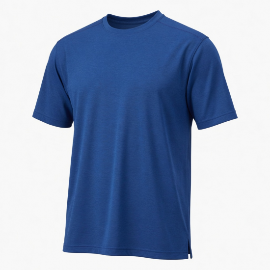 Men's Training Short Sleeve T-Shirt Blue