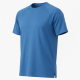 Men's Blue Seamless Activewear Short Sleeve T-Shirt