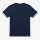 Men's Navy Blue Short Sleeve T-Shirt Grey Trim