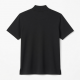 Men's Black Mock Neck Short Sleeve Shirt