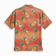 Men's Silk Blend Tropical Hawaiian Pineapple Short Sleeve Shirt