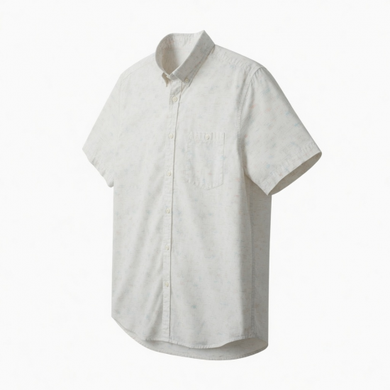 Men's Short Sleeve Shirt Button-Down Cruise Beach Vacation Yacht