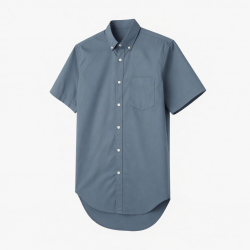 Men's Long Tail Short Sleeve Shirt