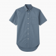 Men's Long Tail Short Sleeve Shirt