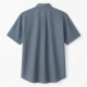 Men's Button-Up Jacquard Short Sleeve Shirt