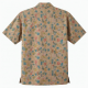 Men's Flannel Tiki Time Party Short Sleeve Shirt Bambo