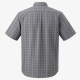 Men's Gray Plaid Titanium Omni-Dry Short Sleeve Shirt