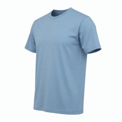 Men's Mathews Light Blue Short Sleeve T-Shirt