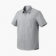 Men's Light Gray Short Sleeve Shirt