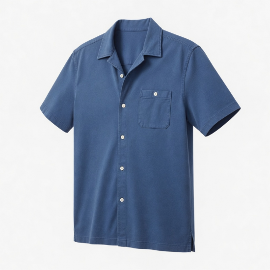 Men's Quicksilver Button Short Sleeve T-Shirt