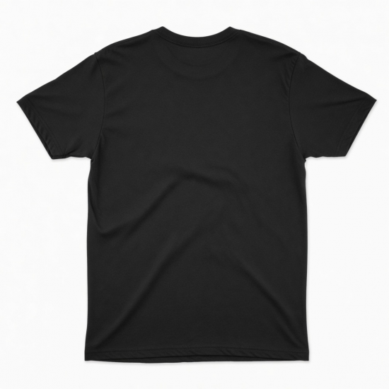 Men's L'art L'automobile Logo Black Cotton Short Sleeve T-Shirt