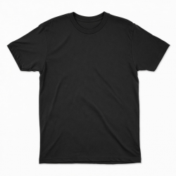 Men's L'art L'automobile Logo Black Cotton Short Sleeve T-Shirt