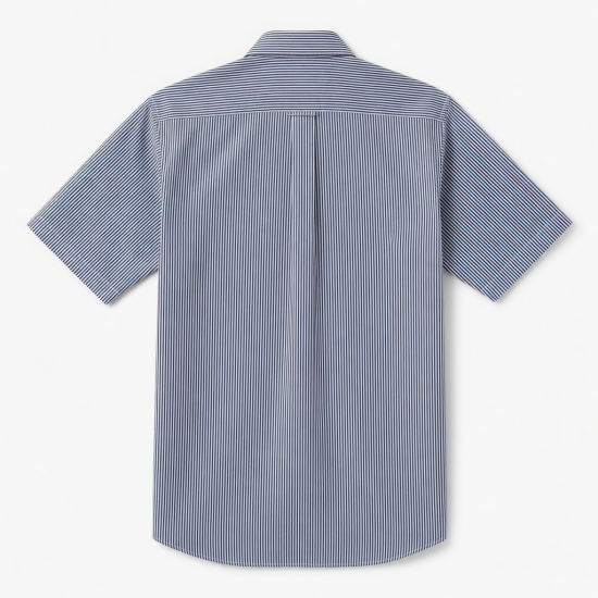 Men's Luxor Comfort Dress Short Sleeve Shirt Striped