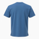 Men's Crew Neck Short Sleeve Shirt Blue Fishing