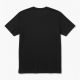 Men's Black Cotton Short Sleeve T-Shirt