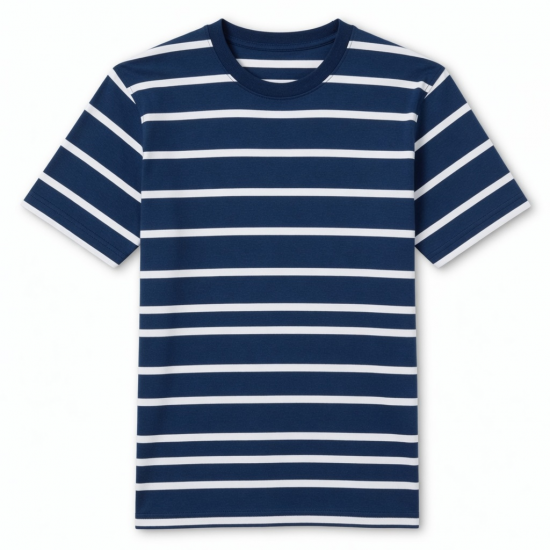 Men's Striped Short Sleeve T-Shirt