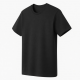 Men's Short Sleeve T-Shirt Black Crew Neck