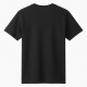 Men's Short Sleeve T-Shirt Black Crew Neck